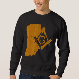Indiana Masons Grand Lodge F&am Freemasons Father' Sweatshirt