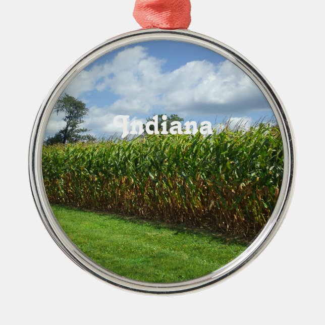 Indiana Metal Tree Decoration (Front)