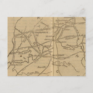 Indiana, Ohio, Kentucky Postcard