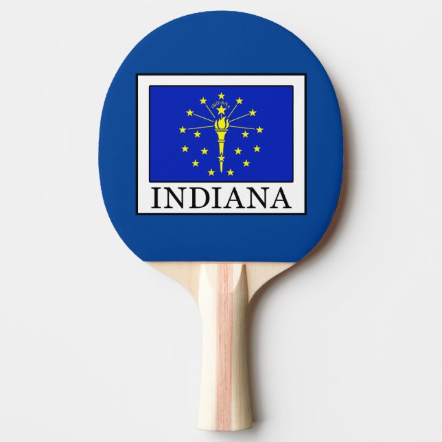 Indiana Ping Pong Paddle (Front)