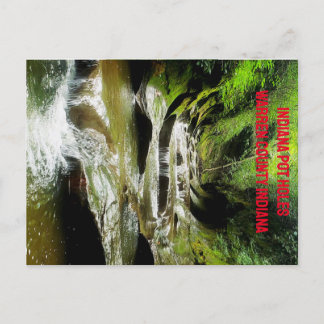 Indiana Pot Holes Postcard