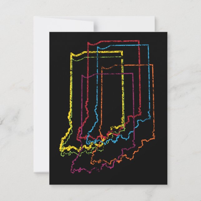 indiana pride blur invitation (Front)