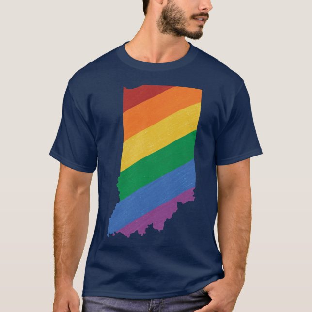 Indiana Pride T-Shirt (Front)