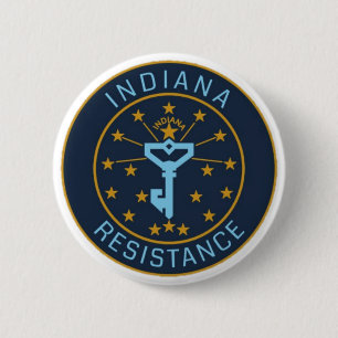 Indiana Resistance pin