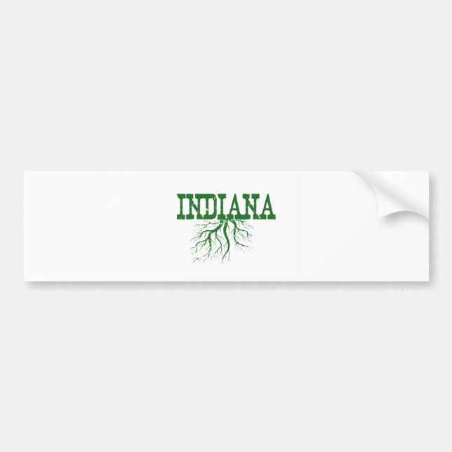 Indiana Roots Bumper Sticker (Front)