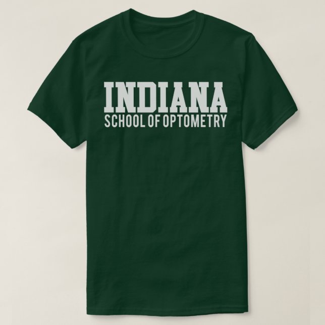 Indiana School of Optometry 1 T-Shirt (Design Front)
