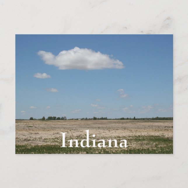 Indiana Spring Day Postcard (Front)