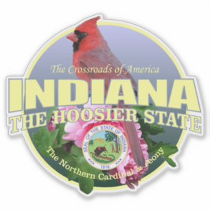 Indiana State Bird & Flower
