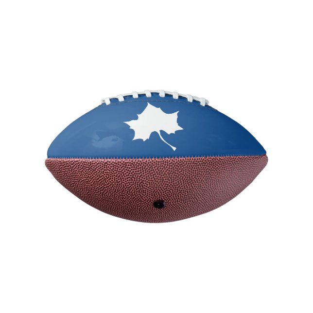 Indiana State Leaf Football (Rotated 270)