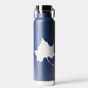 Indiana State Leaf Water Bottle