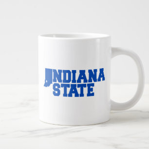 Indiana State Logo Large Coffee Mug