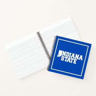 Indiana State Logo Notebook