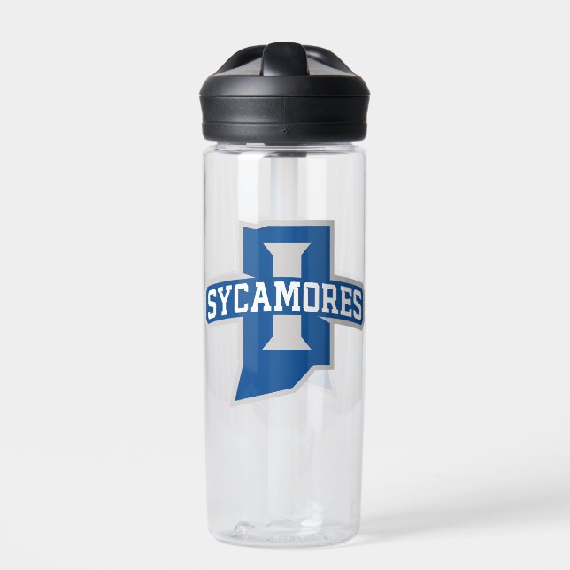 Indiana State Logo Water Bottle (Front)