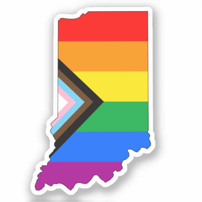 Indiana State Pride LGBTQ Progress Pride (Front)