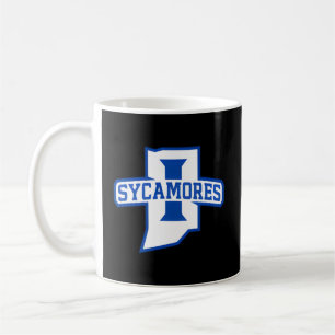 Indiana State Sycamores Left Chest Icon Coffee Mug