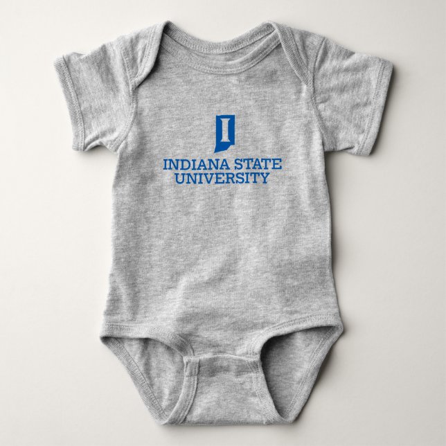 Indiana State University Baby Bodysuit (Front)