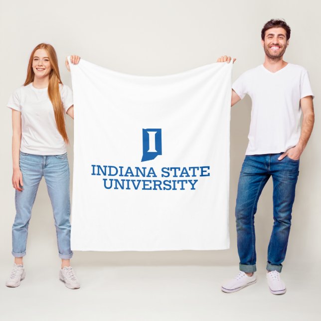 Indiana State University Fleece Blanket (In Situ)