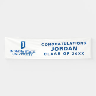 Indiana State University Graduation Banner