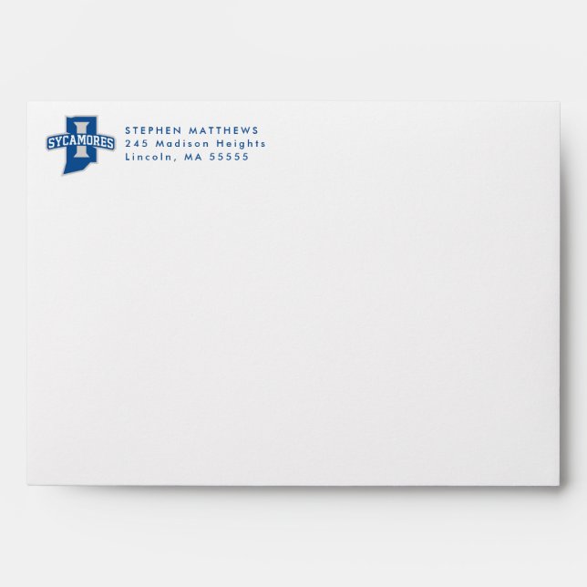 Indiana State University Graduation Envelope (Front)