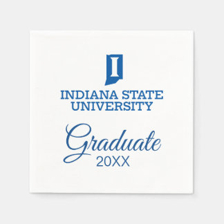 Indiana State University Graduation Napkin