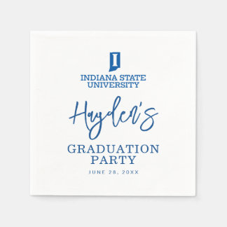 Indiana State University Graduation Napkin