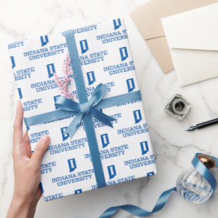 Indiana State University Graduation Wrapping Paper