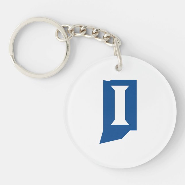 Indiana State University Key Ring (Front)