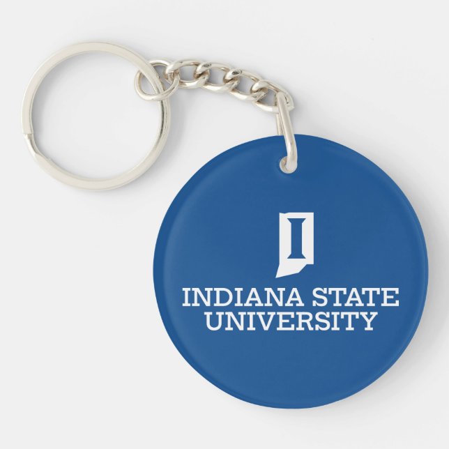 Indiana State University Key Ring (Front)