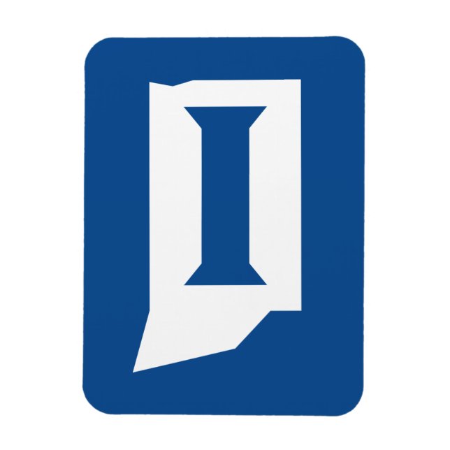Indiana State University Magnet (Vertical)
