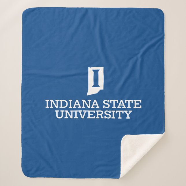 Indiana State University Sherpa Blanket (Front)