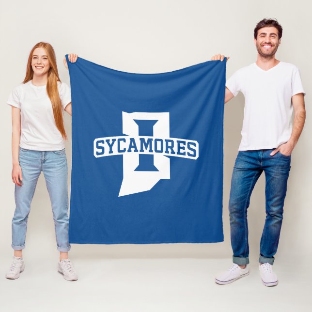 Indiana State University Sycamores Fleece Blanket (In Situ)