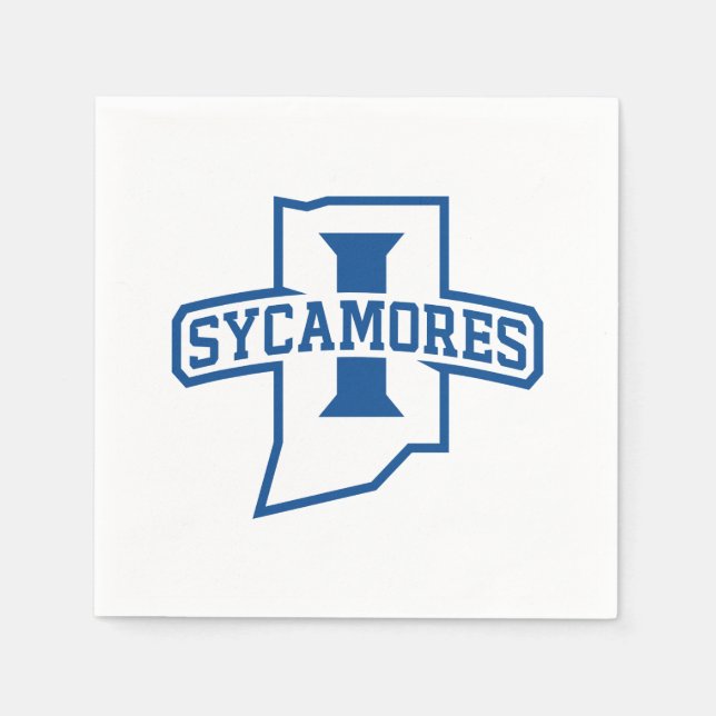 Indiana State University Sycamores Napkin (Front)