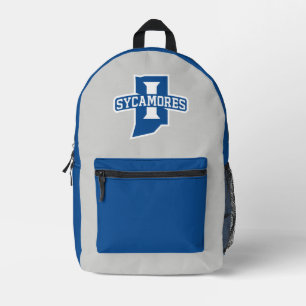 Indiana State University Sycamores Printed Backpack