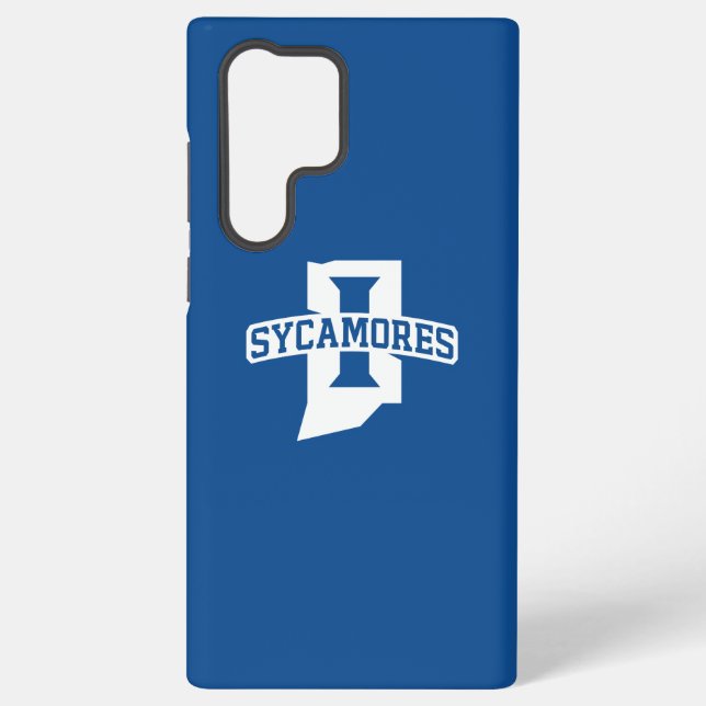 Indiana State University Sycamores Samsung Galaxy S22 Ultra Case (Back)