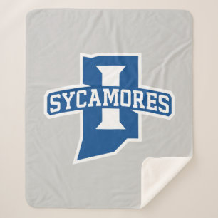 Indiana State University Sycamores Sherpa Blanket