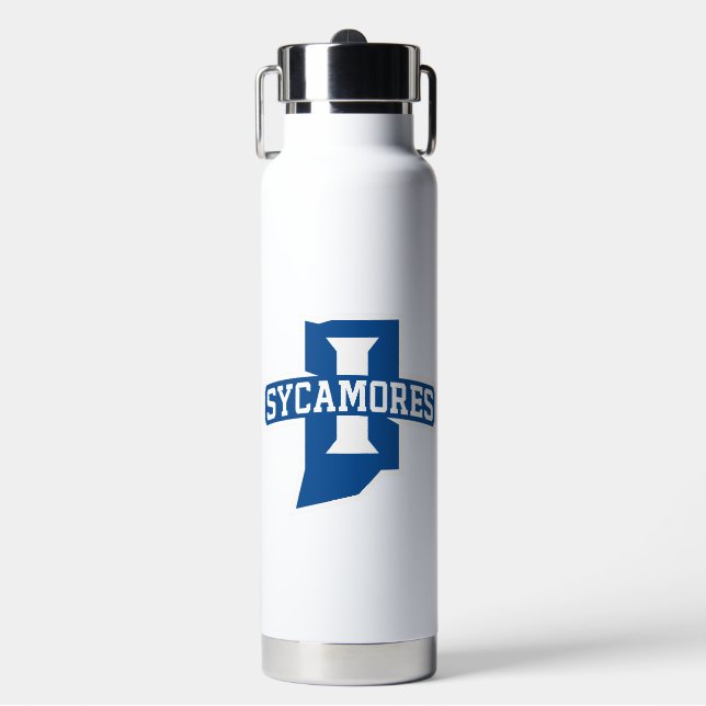 Indiana State University Sycamores Water Bottle (Front)