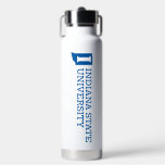 Indiana State University Water Bottle<br><div class="desc">Step up your everyday style and show the world your undeniable school pride with this official Indiana State University branding! Whether you are a dedicated Sycamore student working hard in your classes, a proud alumni representing your collegiate roots, or a passionate fan cheering for the community, this authentic mark is...</div>