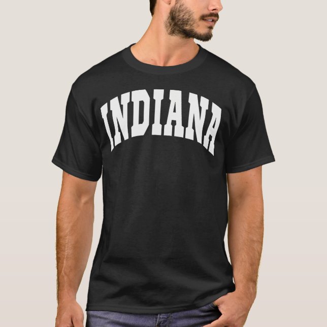 Indiana - Throwback Design - Classic T-Shirt (Front)