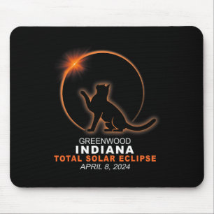 Indiana Total Solar Eclipse 2024 1 Mouse Pad