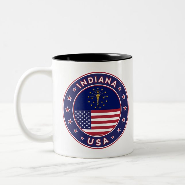 Indiana Two-Tone Coffee Mug (Left)