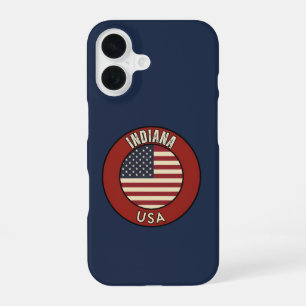 Indiana United States of America  iPhone 16 Case
