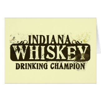 Indiana Whiskey Drinking Champion
