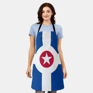 Indianapolis City flag Apron