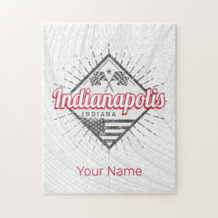 Indianapolis City Indiana United States USA Jigsaw Puzzle