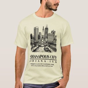 Indianapolis City Indiana USA T-Shirt