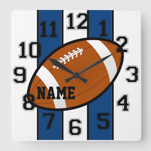 Indianapolis Colours Football Wall Clock (Front)