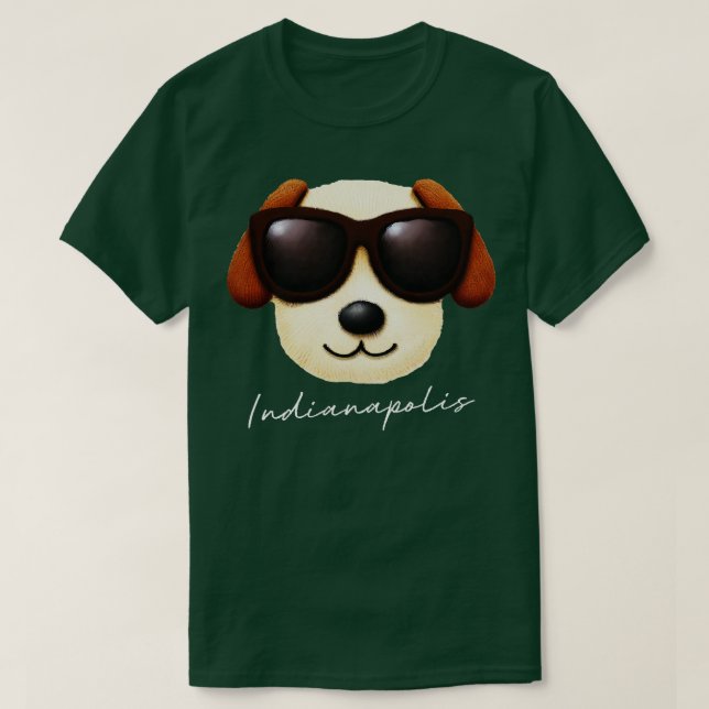 Indianapolis Dog T-Shirt (Design Front)