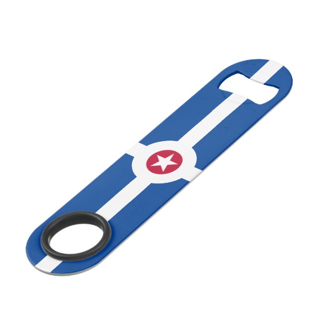 Indianapolis (Indiana) City flag (Front Angled)