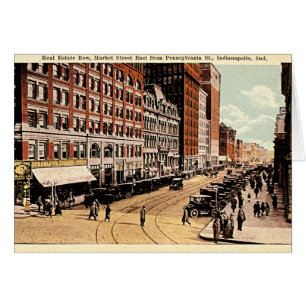 Indianapolis, Indiana Downtown 1915