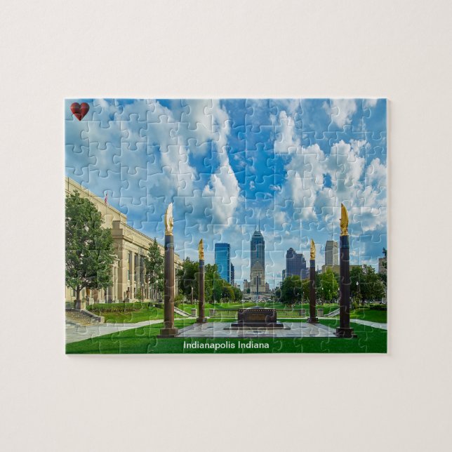 Indianapolis Indiana Jigsaw Puzzle (Horizontal)